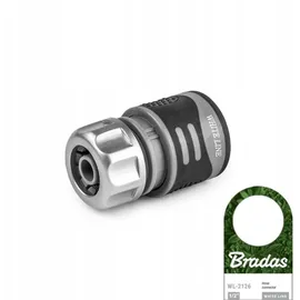 Bradas White Line 1/2' Schlauchkupplung grau"