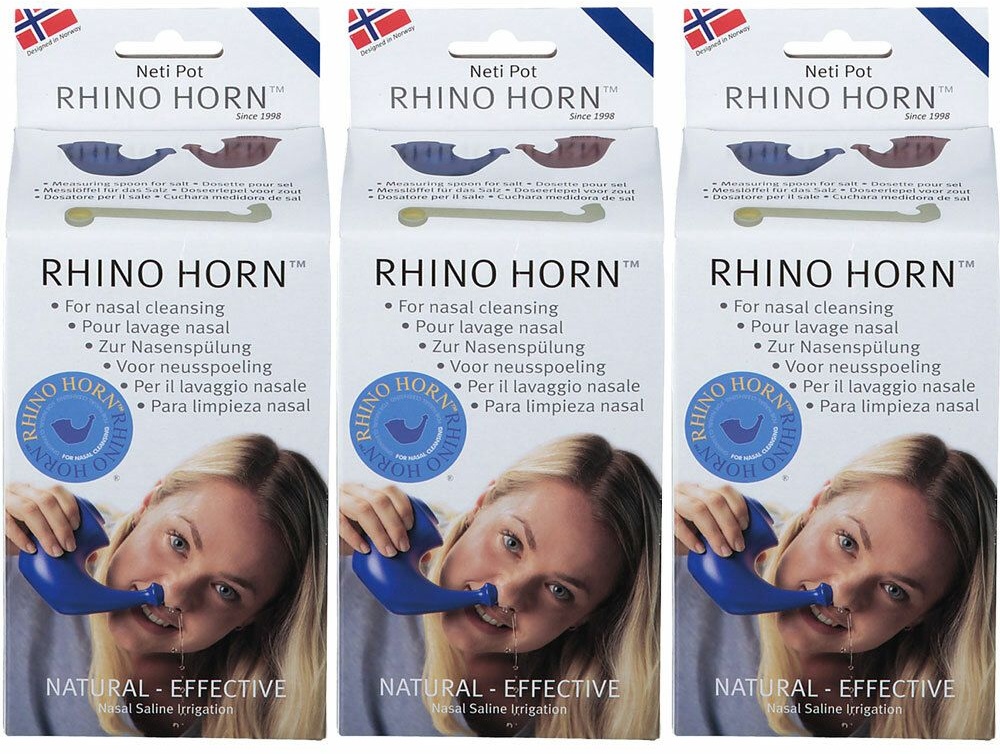 Rhino Horn Lave Nez Bleu 3x1 pc(s) accessoire(s)