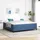 vidaXL Boxspringbett 200 x 200 cm Blau