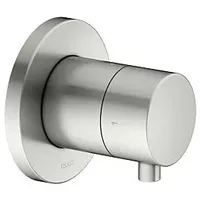 Keuco IXMO Fertigmontageset 59557211001 Unterputz-2-Wege Ab-/Umstellventil, rund, edelstahl-finish