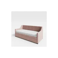 Schlafsofa  Hayle , rosa/pink , Maße (cm): B: 110 H: 96,5