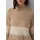s.Oliver Leichter Pullover mit Colour-Blocking und Pailletten Beige 4XL