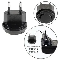 EU-Stecker für CASAMBI Steckernetzgerät - Steckeraufsatz für ARD-040645, abnehmbar ARD-401474