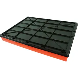Novaliv Klappbox 30 L 6-tlg. Rot/Schwarz