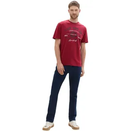 Tom Tailor "Josh", Damen, Gr. 31, Länge 32, blau (rinsed blau denim), Denim/Jeans, Obermaterial: 98% Baumwolle, 2% Elasthan, unifarben, slim fit knöchellang, Jeans Slim-fit-Jeans, im Five-Pocket Style