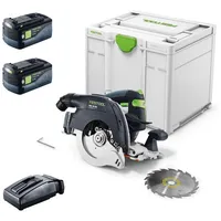 Festool HKC 55 EB-Basic Akku-Handkreissäge + 2x Akku 18V