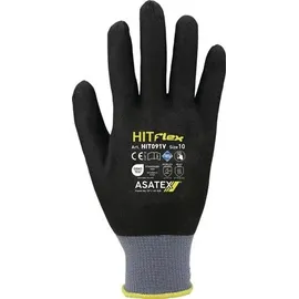 ASATEX Handschuhe Hit Flex V Gr.9 schwarz/grau EN 388 PSA II ASATEX
