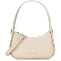 Valentino Atena Schultertasche Polyurethan Beige/Weiß
