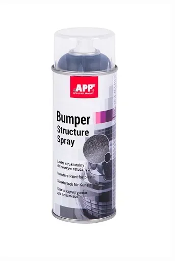 APP Structure Paint Strukturlackspray schwarz, grob 400ml