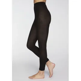 LAVANA Strickstrumpfleggings 1x Schwarz 32-34