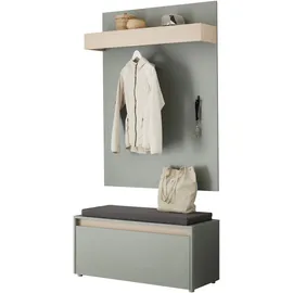 Home Affaire GIRON/CiTY Schuhbank 100 x 40 x 170 grün