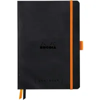 Rhodia Goalbook A5 punktiert, Softcover, Schwarz