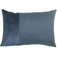 Esprit Kissenhülle Harp mit Samt-Absatz petrol 38x58cm / Petrol