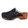 Woody Manu 6526 schwarz schwarz geöltes Leder für Damen, schwarz, Größe 36 EU