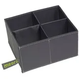 Meori Einsatz für Faltboxen Mini 4 Fächer