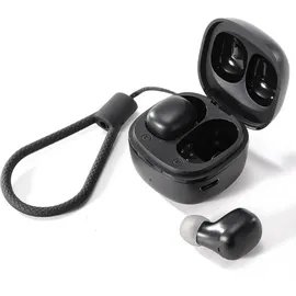 Joyroom Kabellose Kopfhörer, Bluetooth 5.2, IP54 210 mAh (insgesamt), Schwarz (MG-C05) (black)