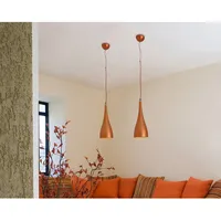 NÄVE LED-Pendelleuchte Lima Kupfer