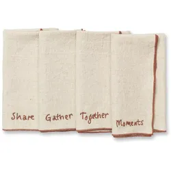 Ferm Living - Occassion Servietten, natur (4er Set)
