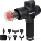 AsVIVA Massagepistole AsVIVA Physiovibe Pro Massage Gun mit Wärmeaufsatz