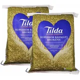 [ 2x 10kg ] TILDA Genuine Goodness Basmati Bruchreis / Basmatireis KV