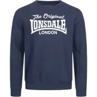 Lonsdale Burghead Sweatshirt - Navy / White - 2XL