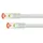 Python® Series Python RNS Patchkabel Cat.6 S/FTP PiMF PVC 250MHz OFC 2,0m weiß
