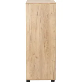 OTTO home Moid Aktenregal 64,5 x 40 x 106 cm braun