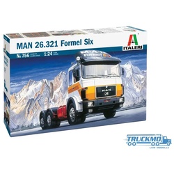 Italeri MAN F2000 26.321 6x4 Formel Six 756