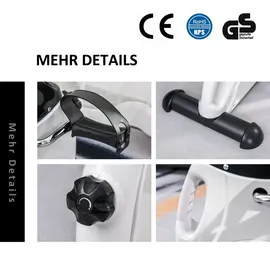 Homcom Mini Bike weiß/schwarz