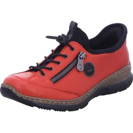 Rieker Komfort Slipper Damen Rot 38