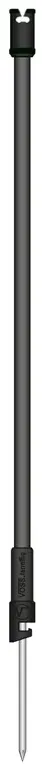 VOSS.farming NETmaster Ersatzpfahl, 65cm, 1 Spitze, schwarz