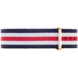 Daniel Wellington Classic Strap 18mm Fabric (Polyester) Rose Gold