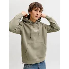 JACK & JONES Hoodie unifarben braun S
