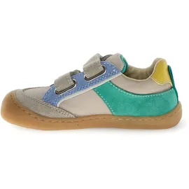 NATURINO Barefoot Kesy Kinder Beige/Blau/Grün 27