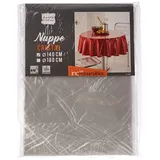 Douceur d'intérieur Tischdecke Runde 140 Uni Transparent 140 x 140 cm Transparent