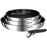 Tefal Ingenio Emotion+ 3er-Set Bratpfannen mit abnehmbarem Griff L897S474