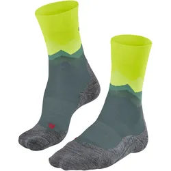 Wandersocken FALKE "TK2 Explore", Herren, Gr. 39-41, grau (steel grau), Materialmix, normal, Socken, hohe Feuchtigkeitsaufnahme, schnell trocknend, atmungsaktiv
