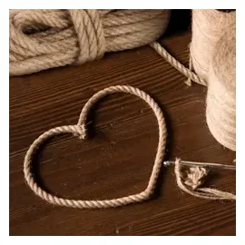 Relaxdays Juteseil 10 mm, 2er Set Naturseile je 10 m, biologisch abbaubar, Basteln, Garten, Verpackung, Kordel, Natur