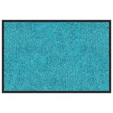 Karat Schmutzfangmatte Rhine - Sauberlaufmatte Fußmatte Türvorleger / 90 x 150 cm Türkis