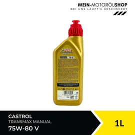 Castrol Transmax Manual V 75W-80 1 L Hydrauliköl,Achsgetriebeöl,Getriebeöl,Lenkgetriebeöl,Schaltgetriebeöl,Öl, Doppelkupplungsgetriebe (DSG),Verteile