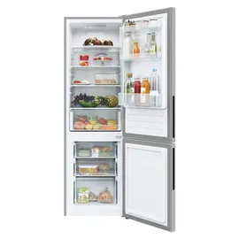 Candy City Combi CCT3L517ES Kühl-Gefrierkombination (260 l, 1760 mm hoch, Silber)