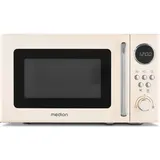 Medion MD15000 Retro Mikrowelle Solo beige 800W 20L