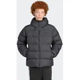 adidas Originals Trefoil gefütterte Winterjacke Herren, Pufferjacken schwarz L