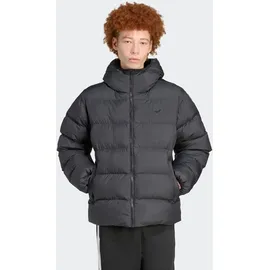 adidas Originals Trefoil gefütterte Winterjacke Herren, Pufferjacken schwarz L