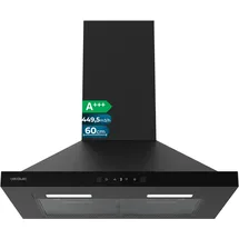 Cecotec Bolero Flux PT 604400 Dunstabzugshaube 60 cm Schwarz