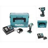 Makita DTD 154 RF1J Akku Schlagschrauber 18V 1/4" 175 Nm Brushless + 1x Akku 3,0Ah + Ladegerät + Mak (Akkubetrieb)