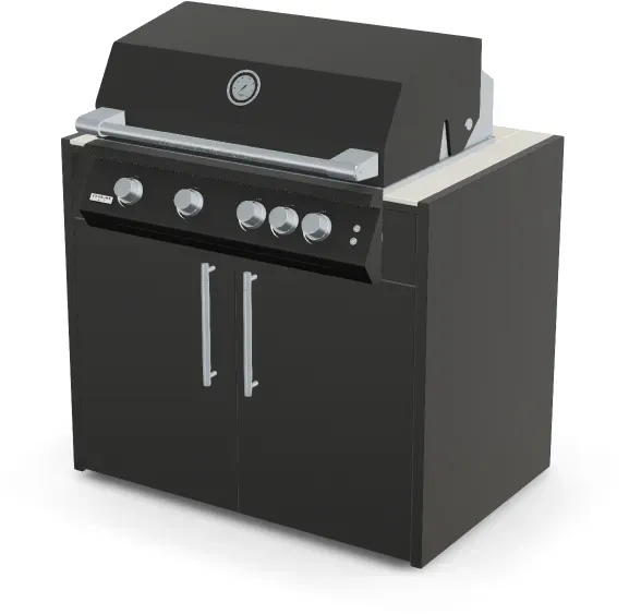 Brabura Fusion 400 RM Modul | Neustes Edelstahlmodell - Iron Frost / Anthrazit / Silberner Griff