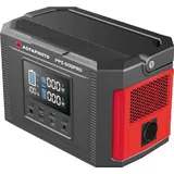 AgfaPhoto PPS600Pro Powerstation Li-Ion Schwarz, Rot