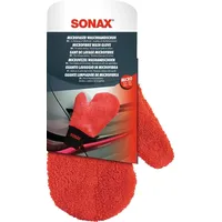 Sonax Microfaser Waschhandschuh rot 2 St. 19 x 32 cm