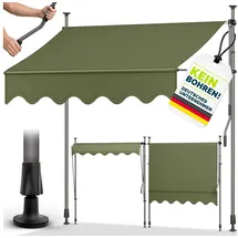 tillvex Klemmmarkise 300 cm grün